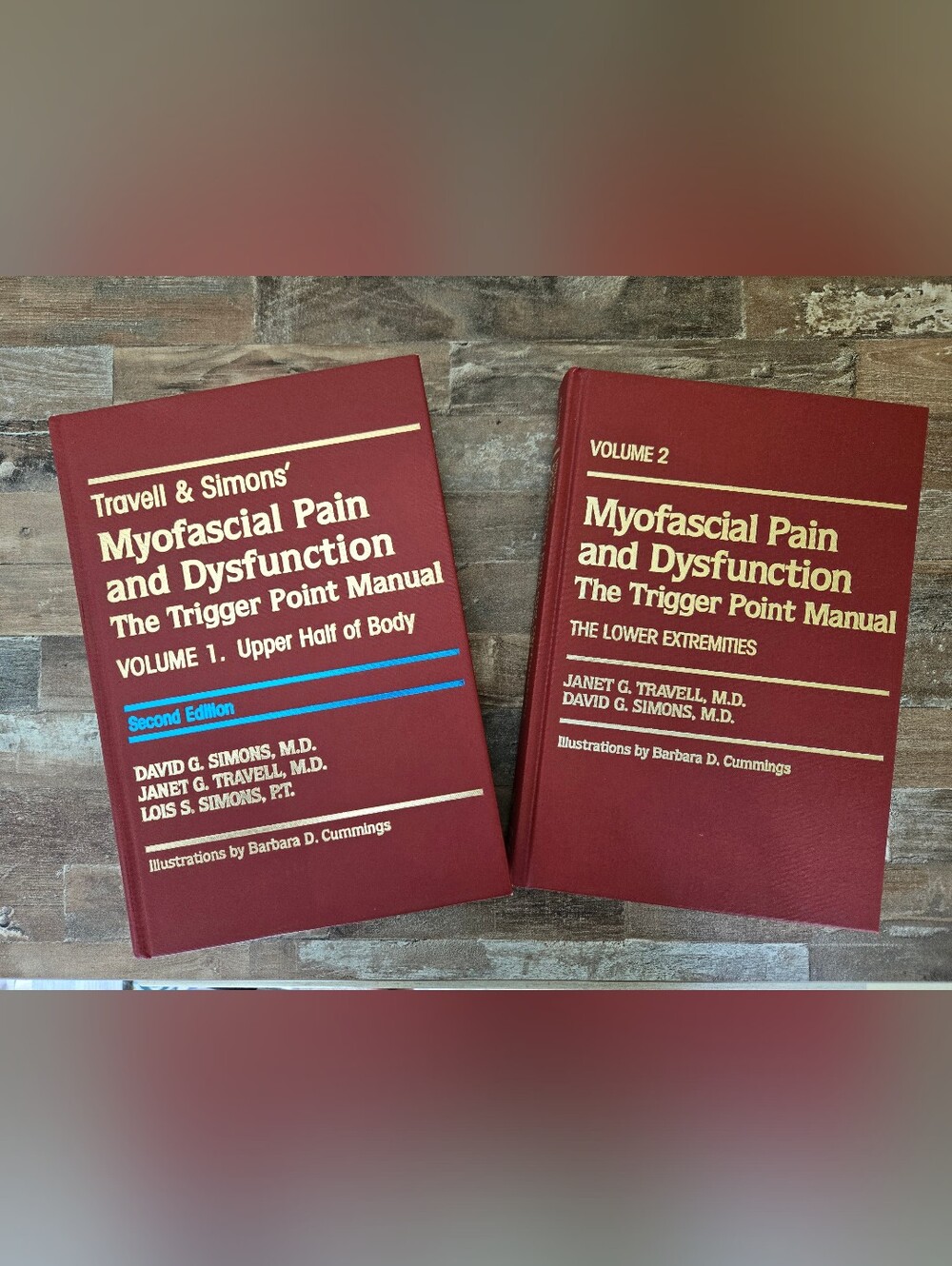 Travell & Sumons Myofascial Pain And Dysfunction The Trigger Point Manual Set